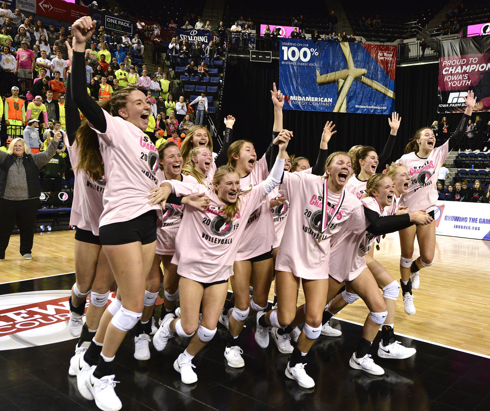 Western Christian volleyball